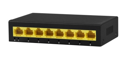 PND-08G 8-портовый гигабитный сетевой коммутатор, 8 портов 10/100/1000Мбит/с  купить в Тюмени